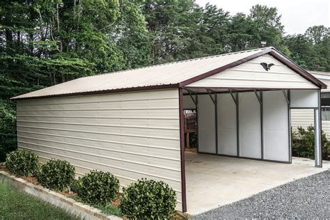 metal carports with sides